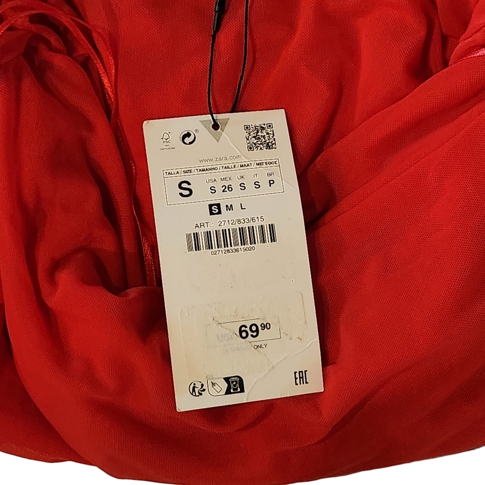 Zara Halter Mini Dress - Cherry Red ππ - Picture 11 of 11